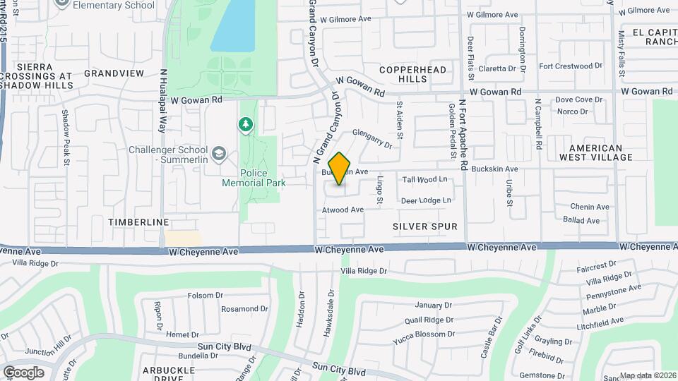 9632 Bending River Ave Map and Location Details