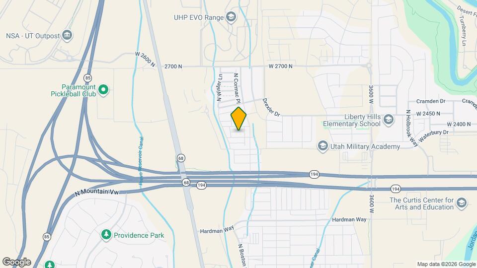 4380 Bergen Ln Map and Location Details