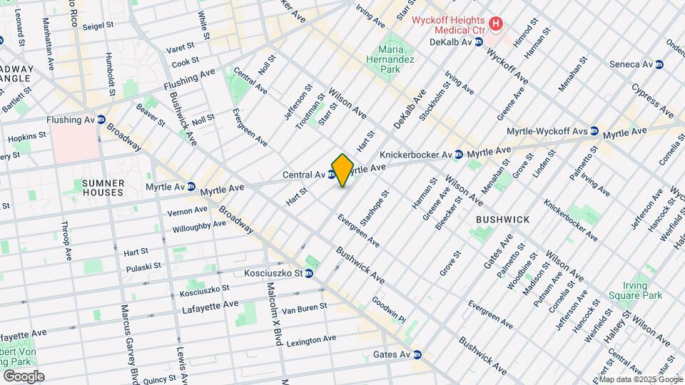 1273 Dekalb Ave, Unit 4 Map and Location Details