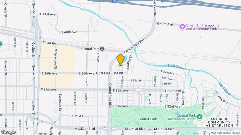 3675 Willow St Map and Location Details