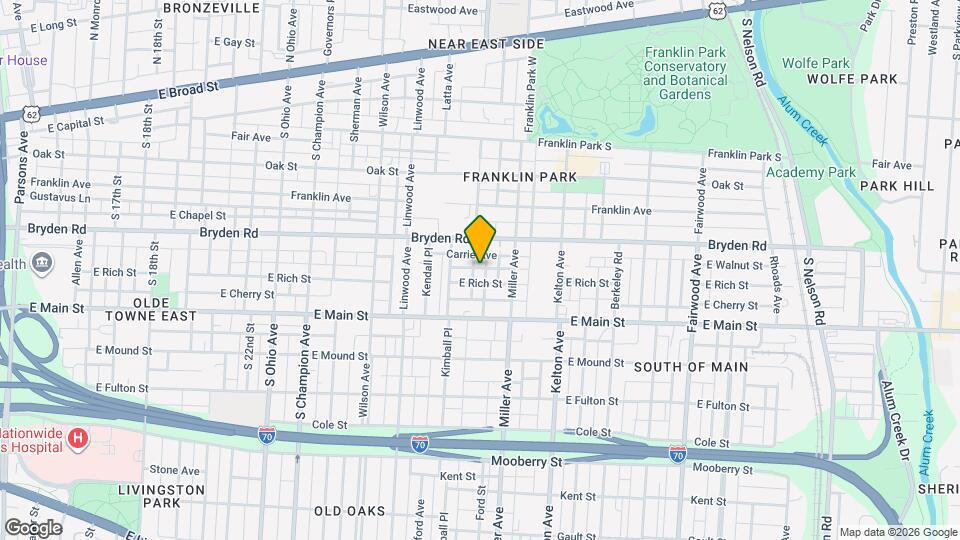 351 Loeffler Ave Map and Location Details