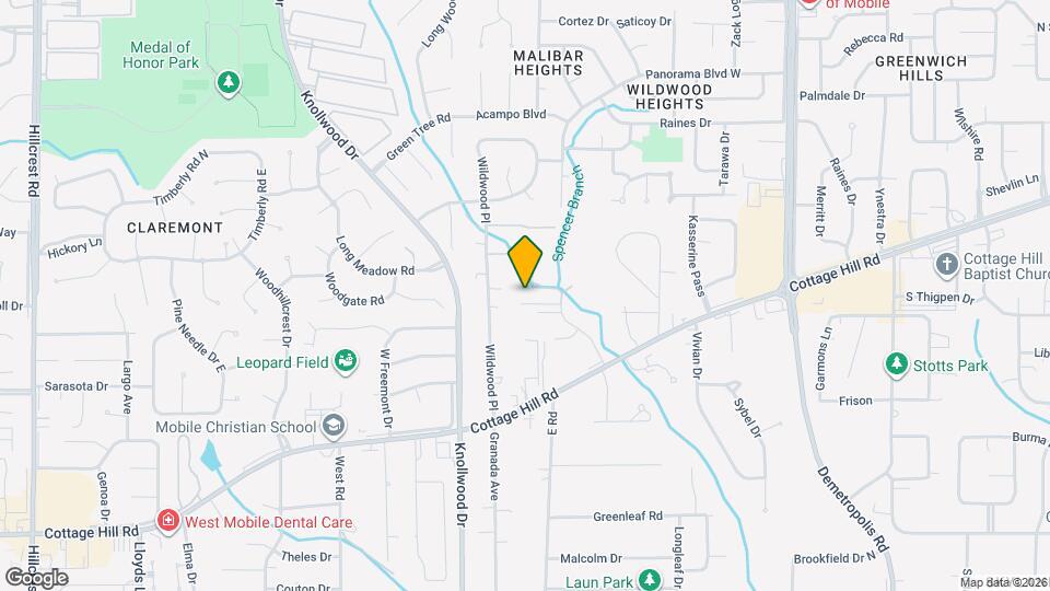 5636 Bentley Ct Map and Location Details