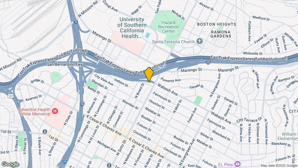 2315 Barlow St Mapa y Detalles de la Ubicación