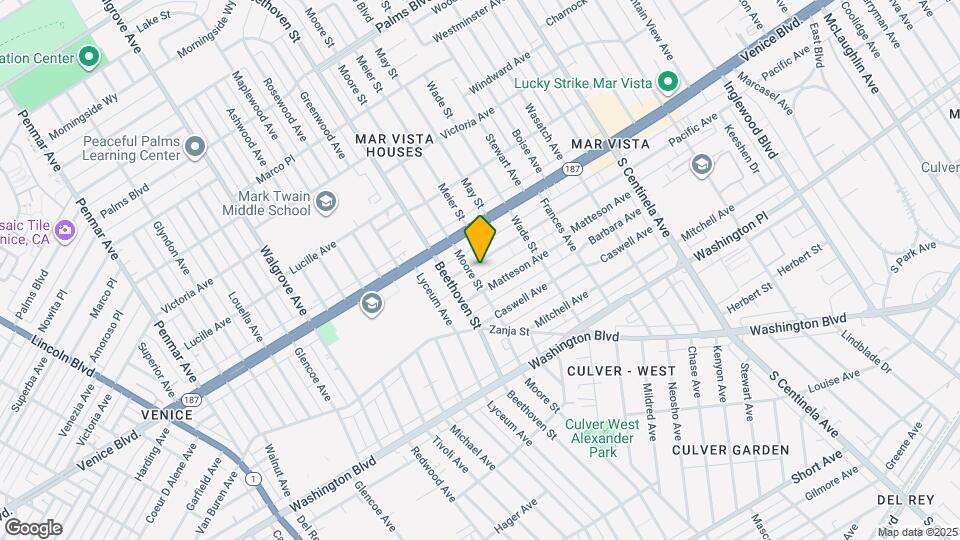 12770 Pacific Ave Map and Location Details