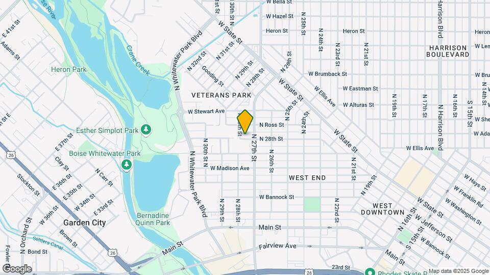 2712 W Woodlawn Ave Map and Location Details