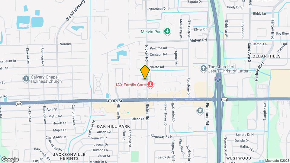 5134 Ricker Rd Map and Location Details