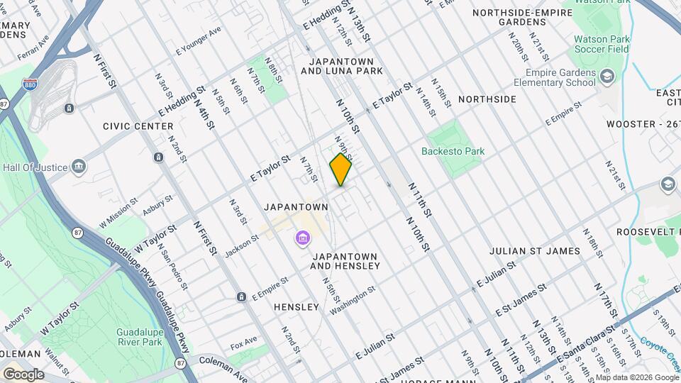 344 Jackson St Map and Location Details