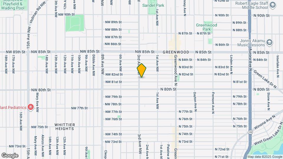 154 NW 81st St Map and Location Details