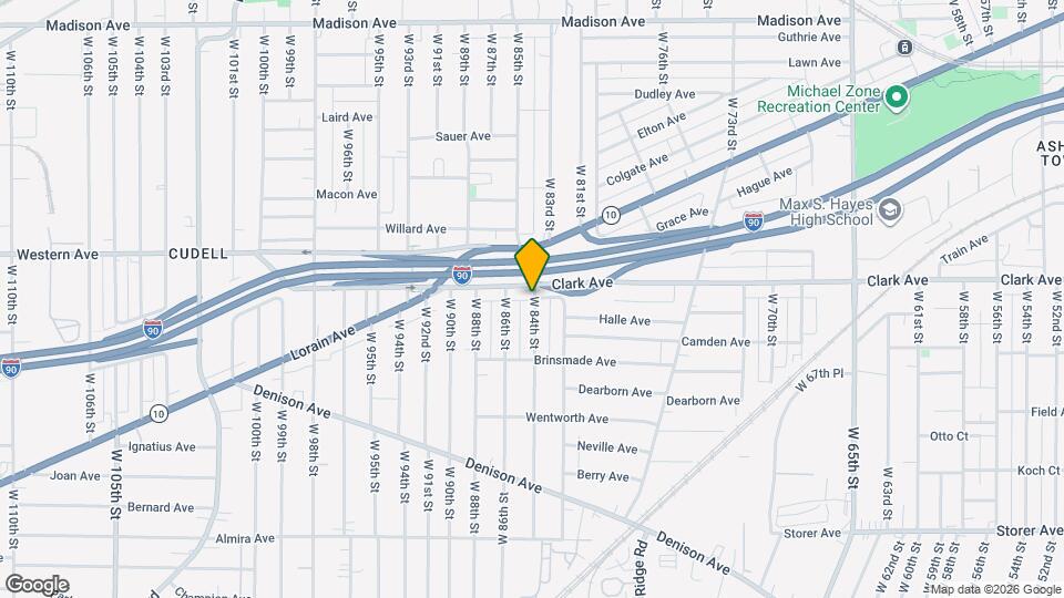 3110 W 84th St Map and Location Details