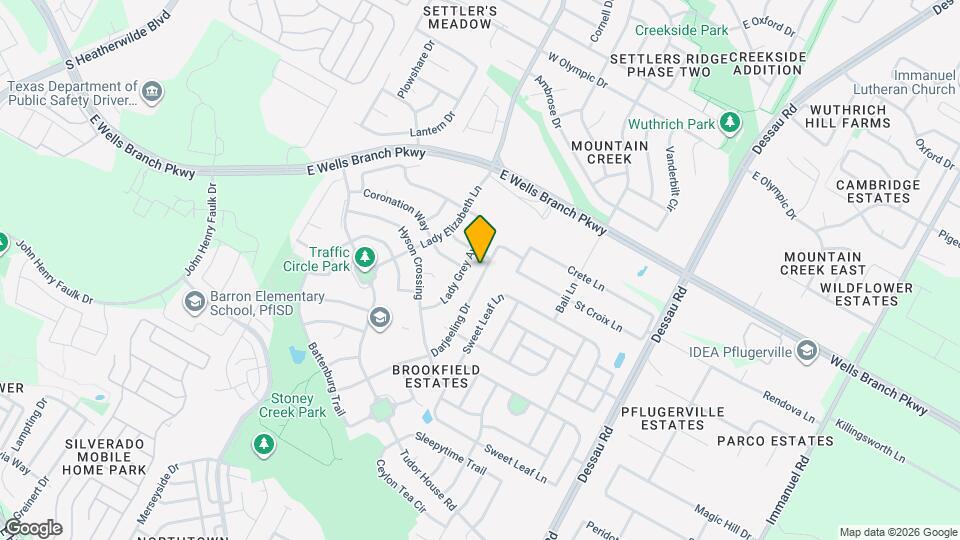 1712 Darjeeling Dr Map and Location Details