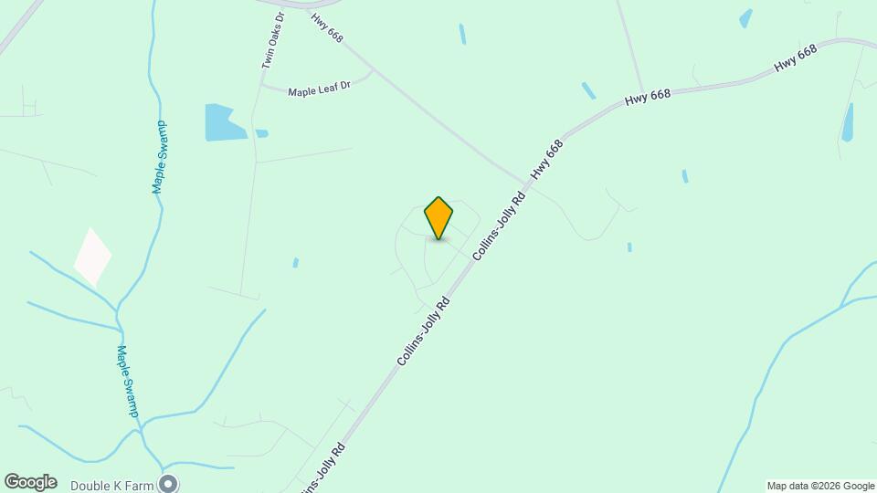 1210 Willow Oaks Wy Map and Location Details