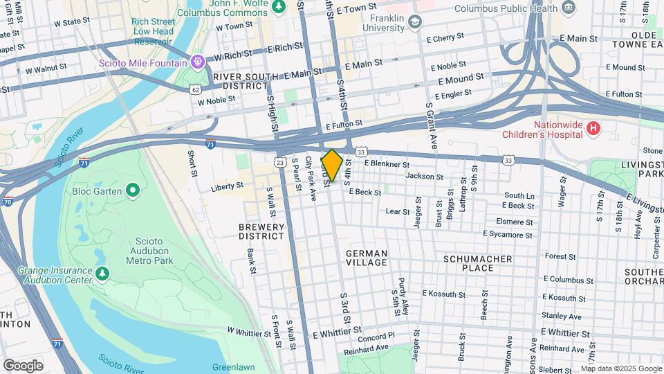 560 S 3rd St Map and Location Details