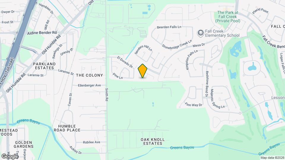 7216 S Boulder Cliff Ln Map and Location Details