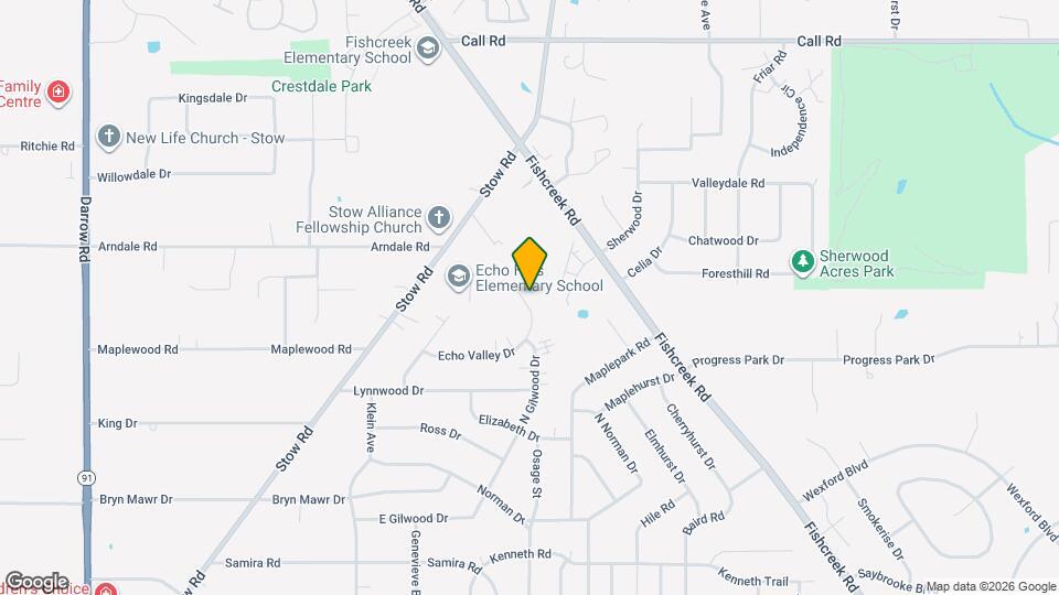 2426 Echo Valley Dr Map and Location Details