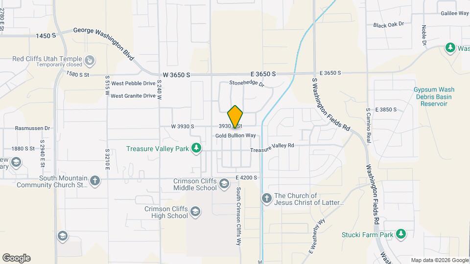 151 Gold Bullion Way Map and Location Details