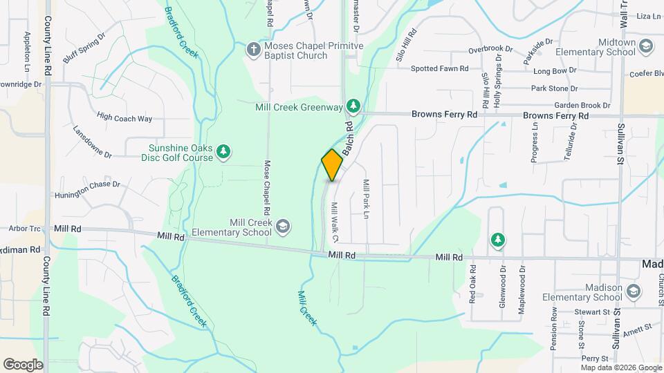 235 Mill Walk Ct Map and Location Details