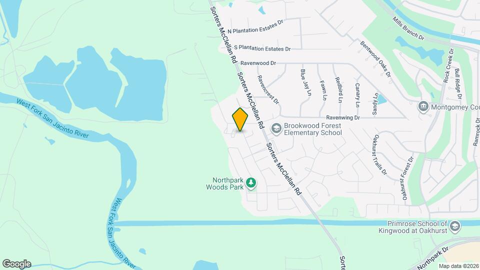 25540 Northpark Palm Dr Map and Location Details