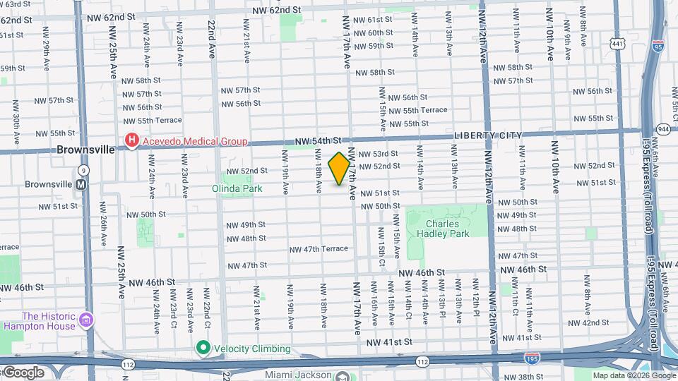 1735 NW 51st St Map and Location Details