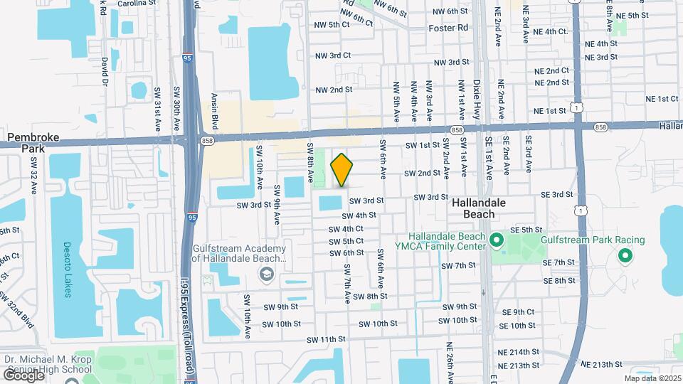 705 SW 2nd Ct Map and Location Details