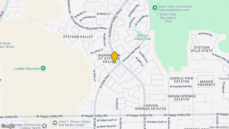 5307 W Paso Trail Map and Location Details