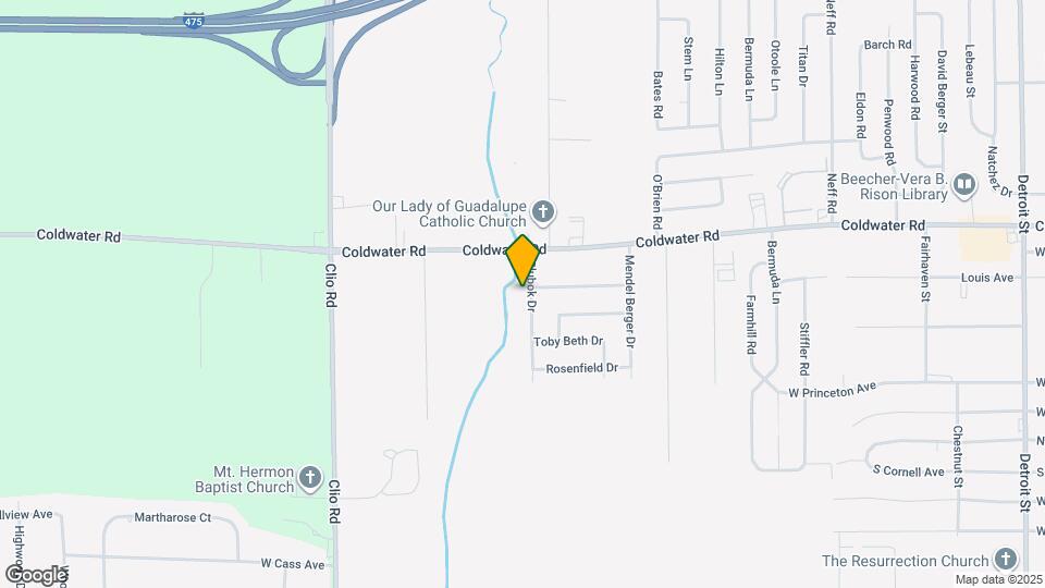 5487 Clubok Dr Map and Location Details