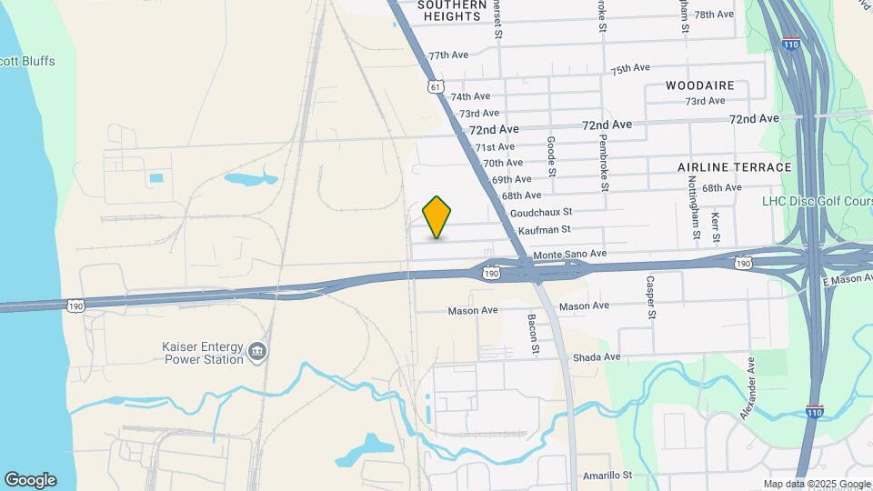 1518 Kaufman St Map and Location Details