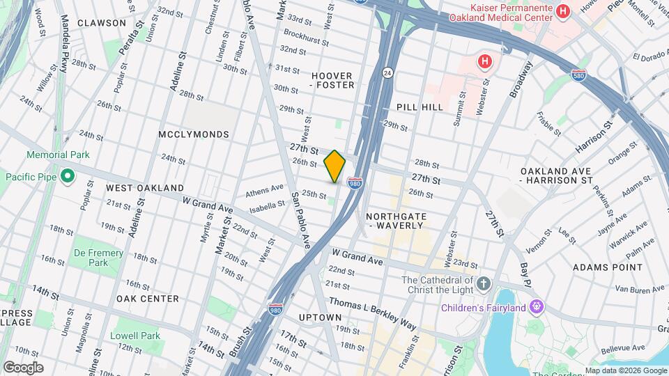 2523 Martin Luther King Jr Way Mapa y Detalles de la Ubicación