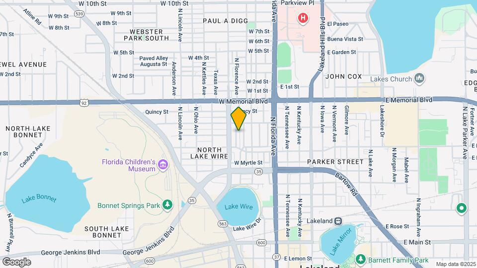 827 N Florence Ave Map and Location Details