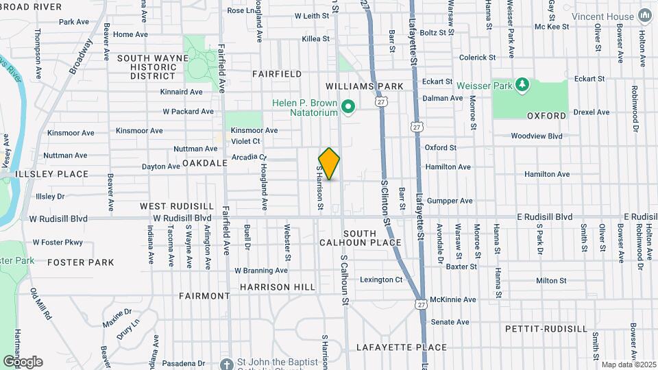 117 W Oakdale Dr Map and Location Details