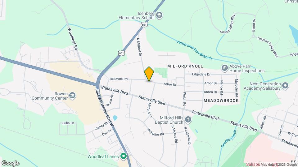 207 N Milford Dr Mapa y Detalles de la Ubicación