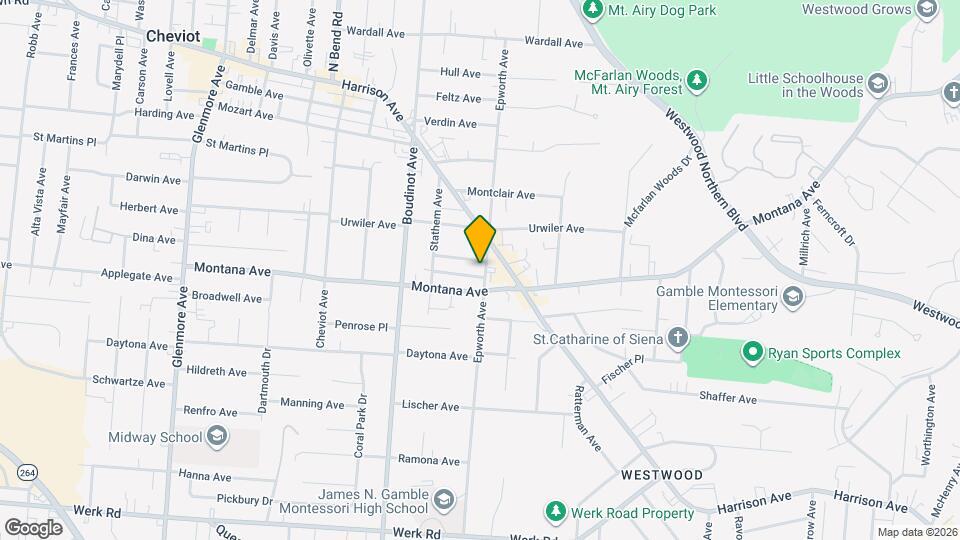 3003 Junietta Ave, Unit 3003 Map and Location Details