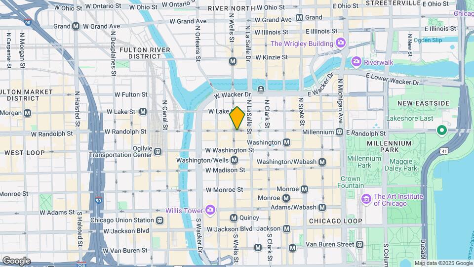 171 W Randolph St Map and Location Details