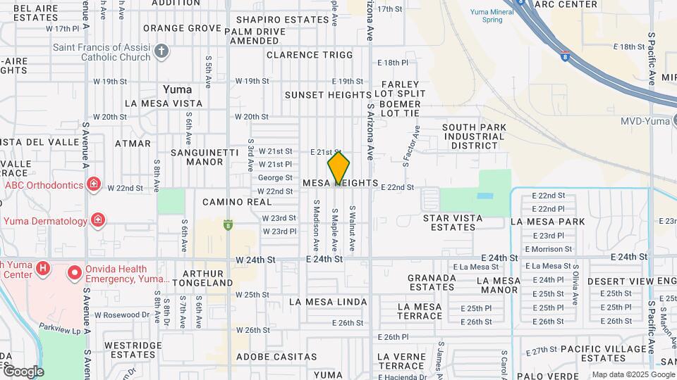 2203 S Maple Ave Map and Location Details