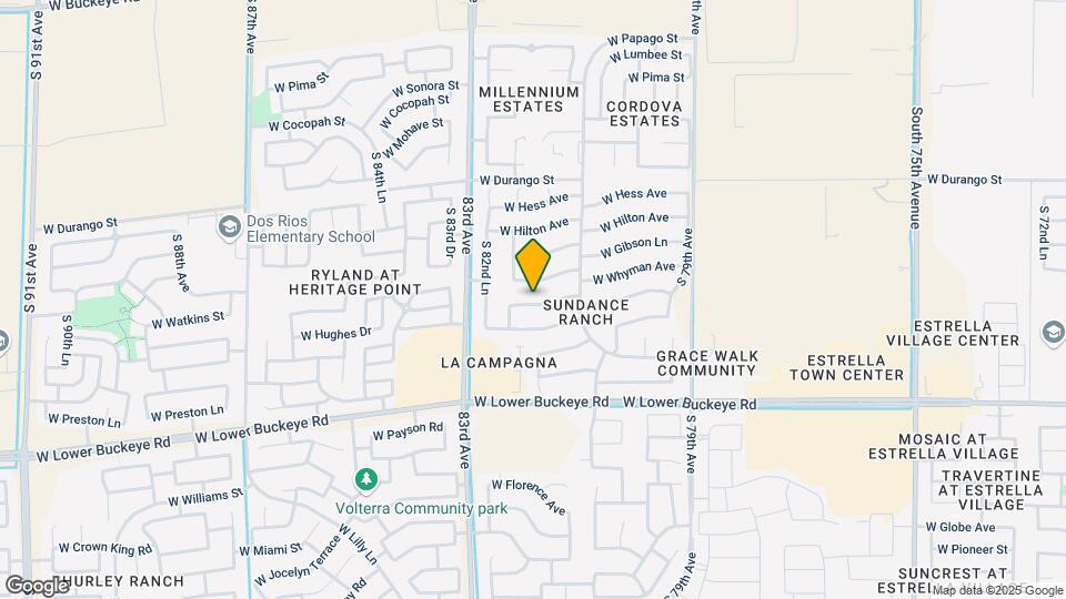 8144 W Watkins St Mapa y Detalles de la Ubicación
