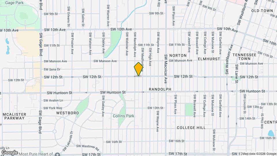 2613 SW 12th St Mapa y Detalles de la Ubicación