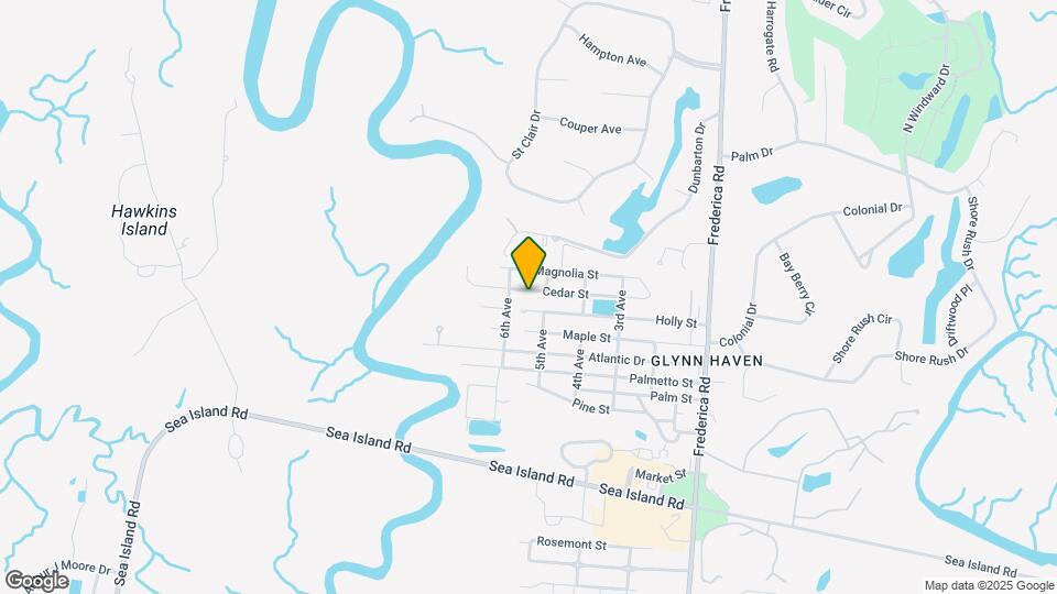 509 Cedar St Map and Location Details