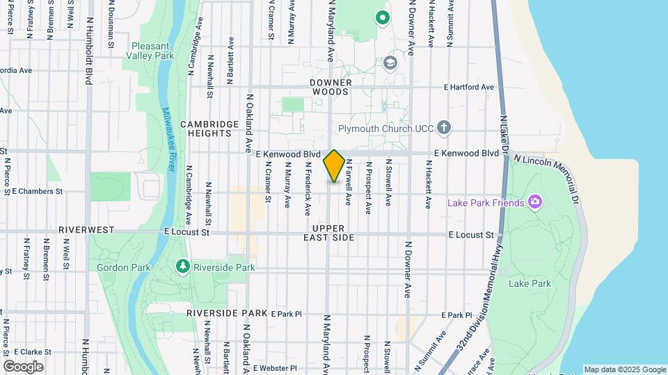 3008 N Maryland Ave Map and Location Details