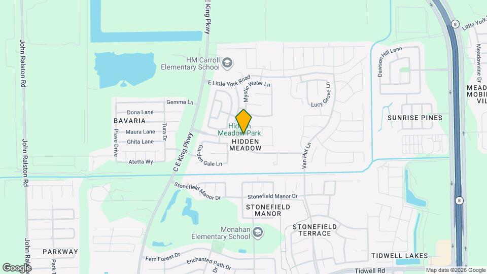 9807 Tawny Trace Ct Map and Location Details