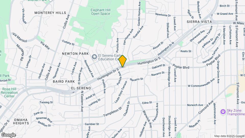 5122 Huntington Dr S Mapa y Detalles de la Ubicación