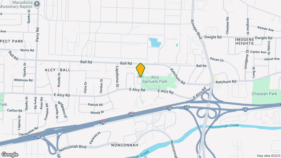 2401 Alcy Manor Ln Map and Location Details