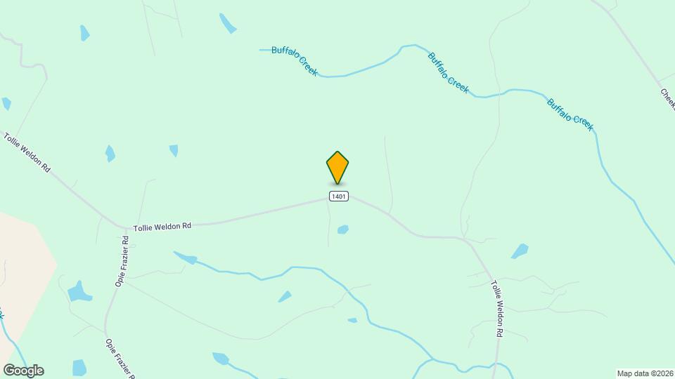 1096 Tollie Weldon Rd Map and Location Details