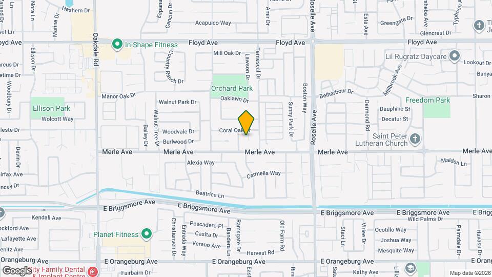 1917 Coral Oak Ct Map and Location Details