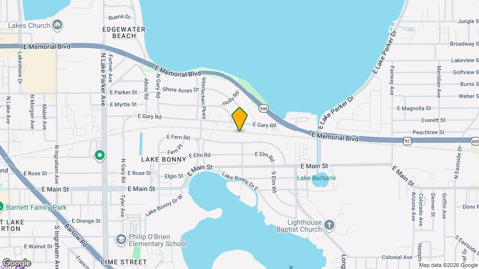 1736-1738 E Fern Rd Map and Location Details