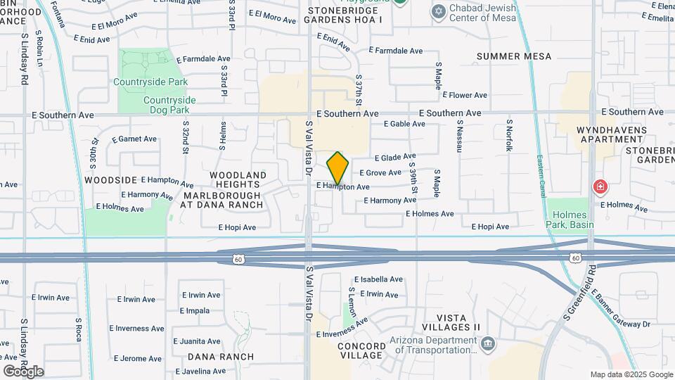 1410 S 37th St Map and Location Details