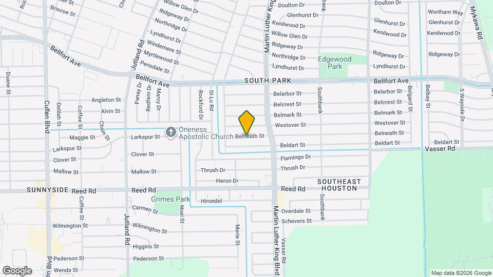 5634 Belneath St Map and Location Details