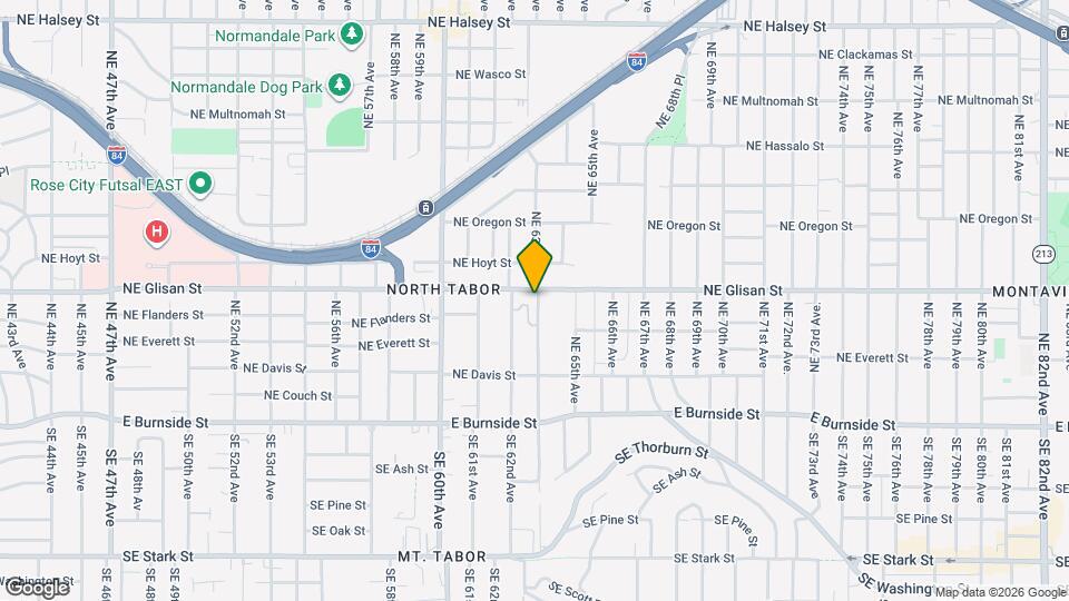 6234 NE Glisan St Map and Location Details