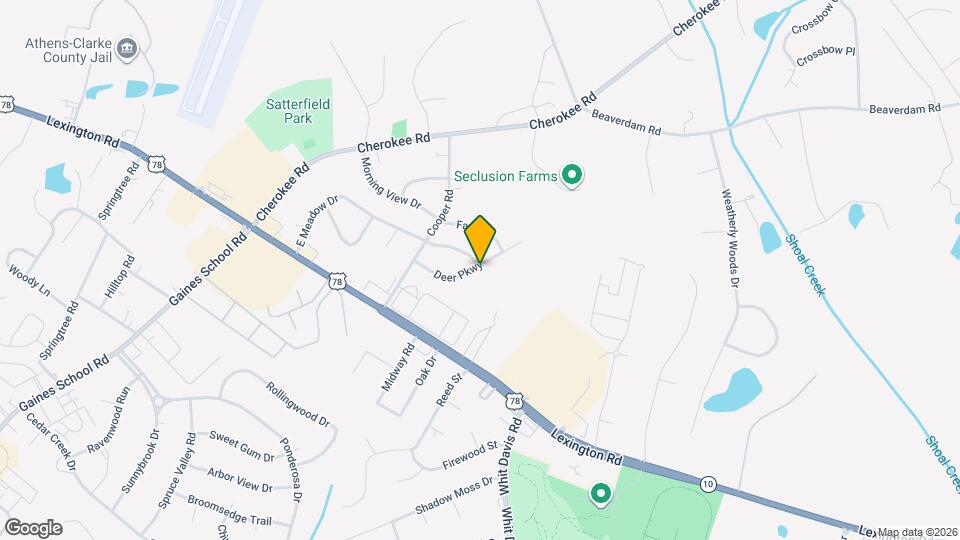 218 Deer Pkwy Map and Location Details