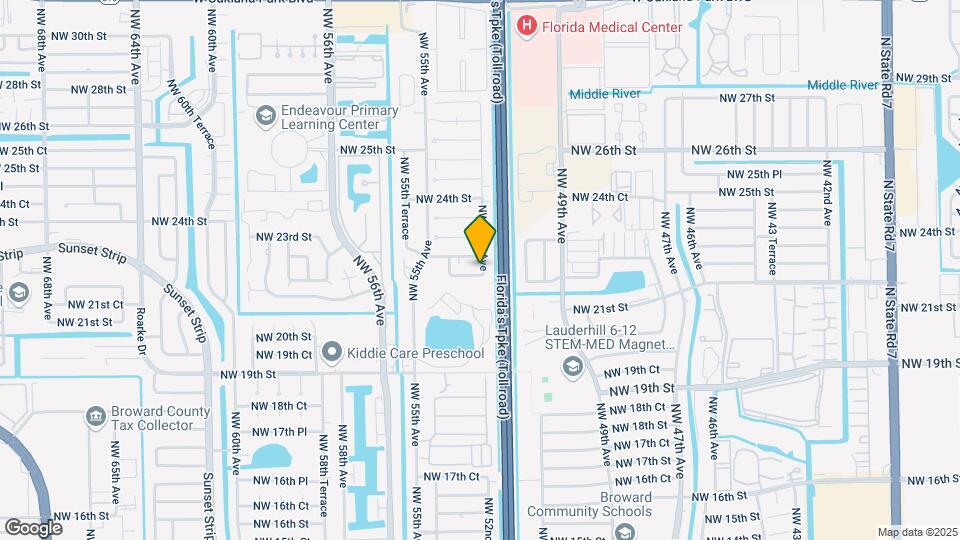 5201 NW 21st Ct Mapa y Detalles de la Ubicación