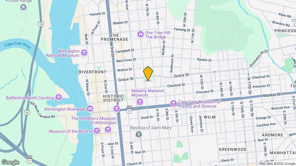 210 N 6th St Map and Location Details