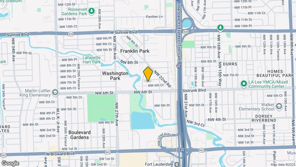 2317 NW 6th Ct Map and Location Details